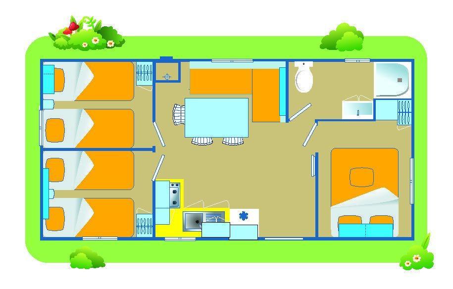Happy Camp Mobile Homes In Camping Park Umag Karigador Buitenkant foto